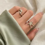 انگشتر نقره ای
