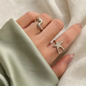 انگشتر نقره ای