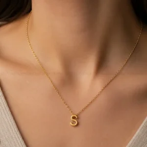 گردنبند طلایی شیک