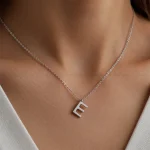 گردنبند نقره ای زنونه