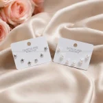 گوشواره میخ نقره