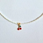 گردنبند مهره ای گیلاس